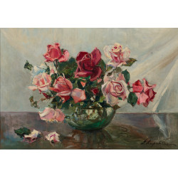 Roses in a bowl