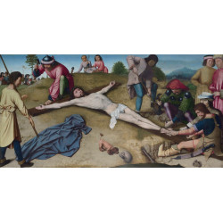 Christ nailed to the cross