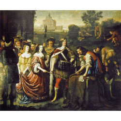 Allegorie auf die gr ndung oranienburgs