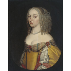 An honthorst portret van een vrouw mogelijk amalia margaretha van brederode 1626...