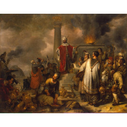 Jeroboams sacrifice at bethel