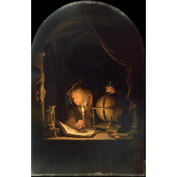 Astronomer by candlelight 1