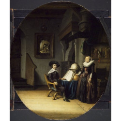 Burgomaster hasselaar and his wife