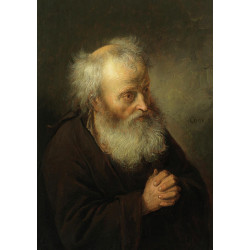 Old man praying 1