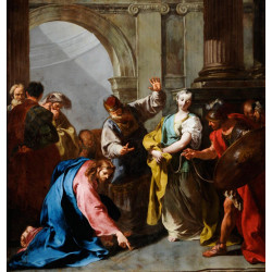 Christ and the adultress sheffield 1732