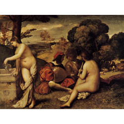 Pastoral concert fete champetre 1509