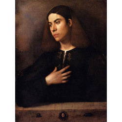 Portrait of a youth antonio broccardo 1500