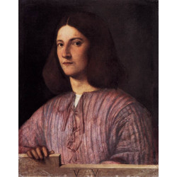 Portrait of young man giustiniani portrait 1504