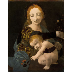 The virgin and child the madonna of the rose