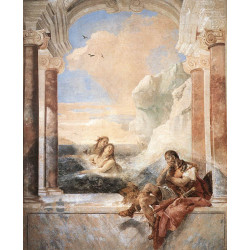 Achilles consoled by his mother thetis 1757