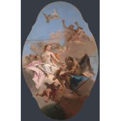 An allegory with venus and time