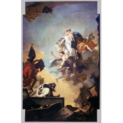 Apparition of the virgin to st simon stock 1749 1