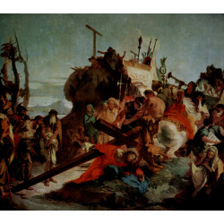 Christ on the road to calvary 1749