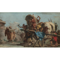 The building of the trojan horse