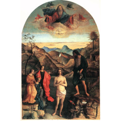 Baptism of christ st john altarpiece 1502 2 Baptism of christ st john altarpiece 1502 2