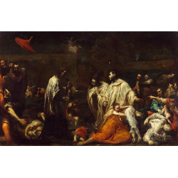 Bernard tolomei and the plague in siena giuseppe maria crespi