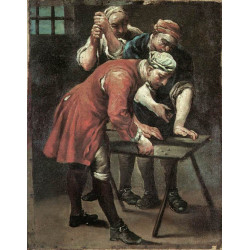 Dice players 1740