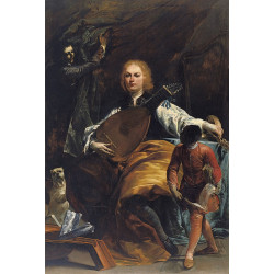 Portrait of count fulvio grati 1723