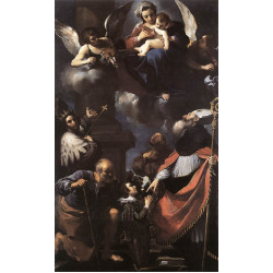 A donor presented to the virgin 1616 A donor presented to the virgin 1616