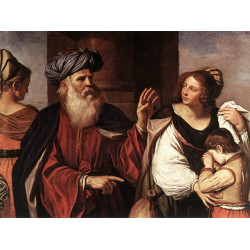 Abraham casting out hagar and ishmael 1657