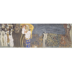 Beethoven frieze 3 center wall 1902