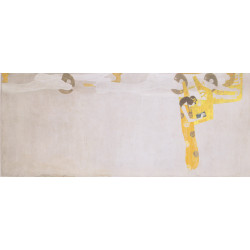 Beethoven frieze 4 right side wall neck 1902