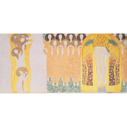 Beethoven frieze 5 right side wall neck 1902