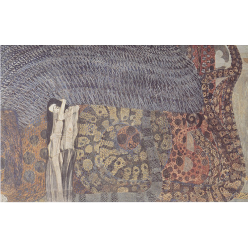 Beethoven frieze detal gnawing pain 1 1902