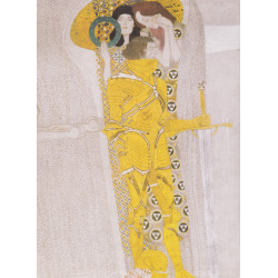 Beethoven frieze detal longing for happiness 2 1902