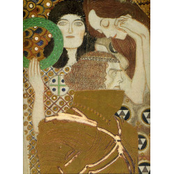 Beethoven frieze detal longing for happiness 3 1902