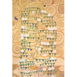 Cartoon for the frieze of the villa stoclet in brussels right part of the tree of life 190...