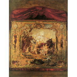 Draft of a theater curtain 1894