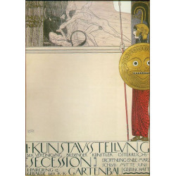 Poster for the first art exhibition of the secession art movement