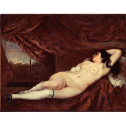 Sleeping nude woman 1862 Sleeping nude woman 1862