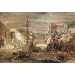 Death offers crowns to the winner of the tournament