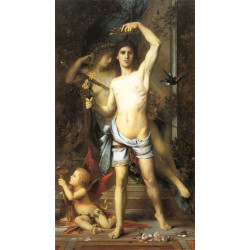 The young man and death 1865