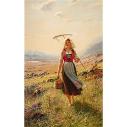 High up in the mountains