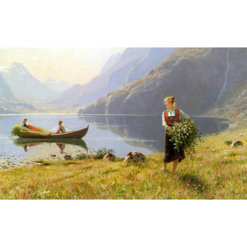 On the banks of the fjord