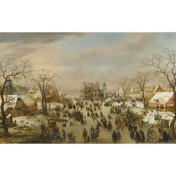 A panoramic winter landscape 1