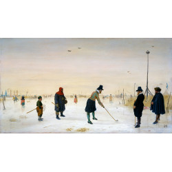 Kolfplayers on ice