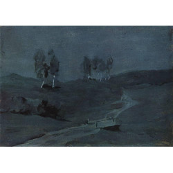 Shadows moonlit night