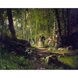 A walk in the forest 1869 A walk in the forest 1869