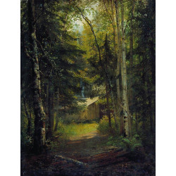 Hut in the the forest