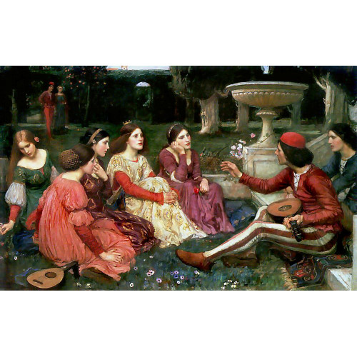 A tale from the decameron 1916