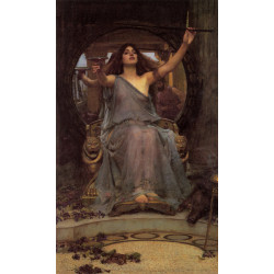Circe offering the cup to odysseus
