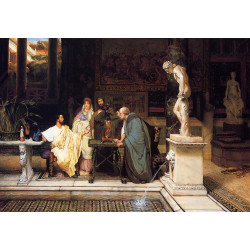 A roman art lover 1868