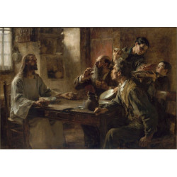 Friend of the humble supper at emmaus