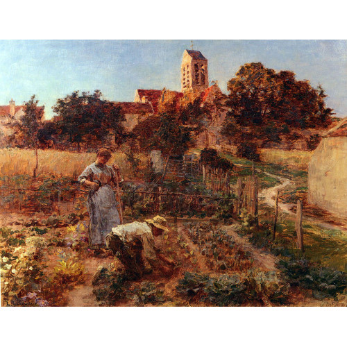 In the garden charteves close to mont saint pre