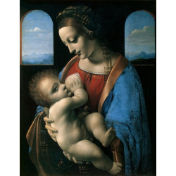 Madonna and the child the litta madonna