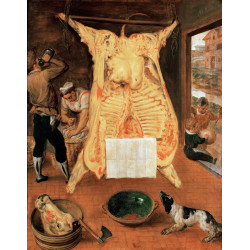 Oxen and the butcher s